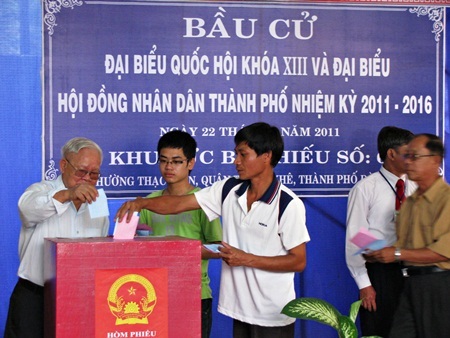 Hơn 97% cử tri cả nước đã đi bầu cử  - 6