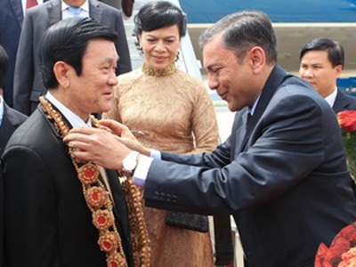 Chủ tịch nước gặp đại diện các doanh nghiệp Ấn Độ - 1