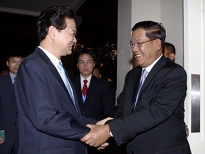 Hợp tác Việt Nam - Campuchia ngày càng thực chất - 1 Hợp tác Việt Nam - Campuchia ngày càng thực chất - 1