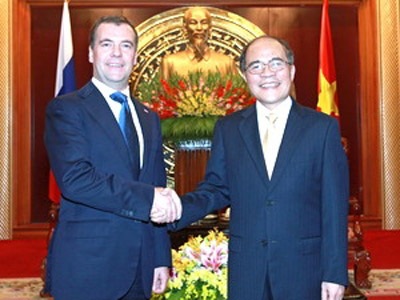 Không ngừng củng cố quan hệ tốt đẹp Việt Nam-Nga