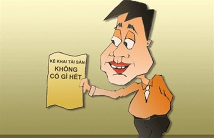 Kê khai tài sản của người có chức, quyền: Không hiệu quả - 1 Quan chức kê khai tài sản! Ảnh: Internet.