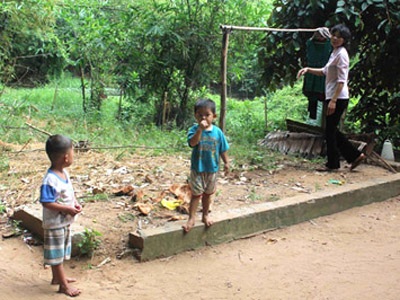 Trà Vinh: Nhà tình thương bị rao bán - 1 Căn nhà tình thương của con trai bà Ra giờ chỉ là một khoảng đất trống