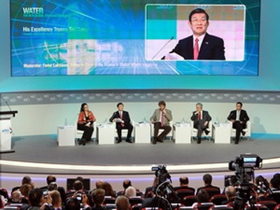 Chủ tịch nước phát biểu tại Hội nghị doanh nghiệp APEC - 1 Chủ tịch nước Trương Tấn Sang phát biểu tại Hội nghị cấp cao doanh nghiệp APEC 2012