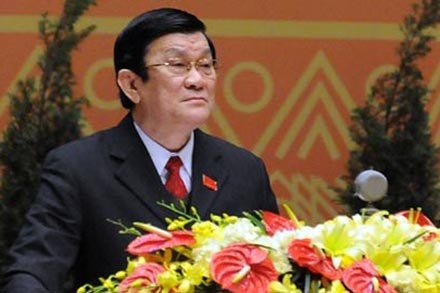 Chủ tịch Nước Trương Tấn Sang: Cán bộ phải sống được bằng lương - 1 Chủ tịch Nước Trương Tấn Sang