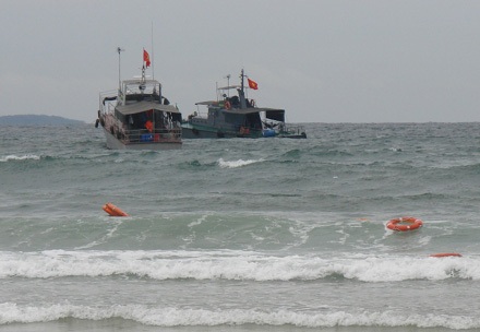 Lực lượng biên phòng bảo vệ tàu chứa cổ vật từ lúc phát hiện đến nay