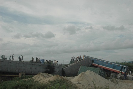 Hiện trường vụ tai nạn