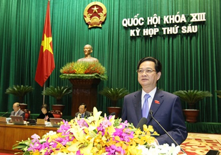 Thủ tướng gặp mặt các nữ Đại biểu Quốc hội khóa XIII - 1 Thủ tướng gặp mặt các nữ Đại biểu Quốc hội khóa XIII