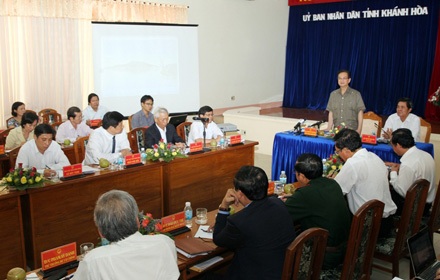 Khánh Hòa cần cập nhật, rà soát lại qui hoạch - 1 Khánh Hòa cần cập nhật, rà soát lại qui hoạch
