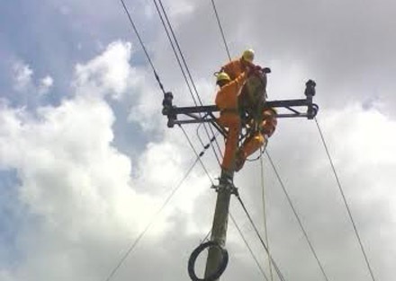 Leo cột điện bắt chim, học sinh lớp 6 bị điện giật chết - 1 Hiện trường vụ tai nạn (Ảnh: Thanh Hà)