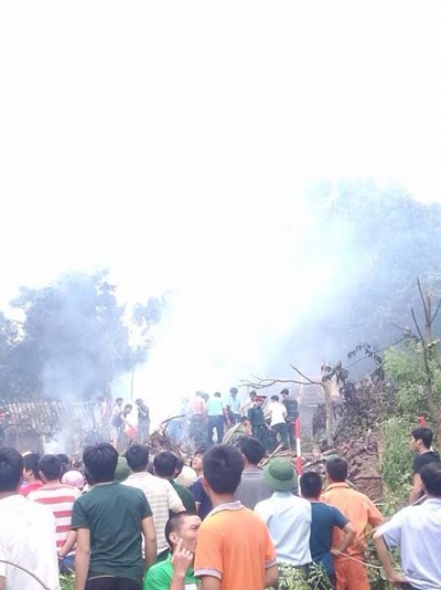 Vụ tai nạn đã khiến 16 chiến sĩ hy sinh (Ảnh: CTV)