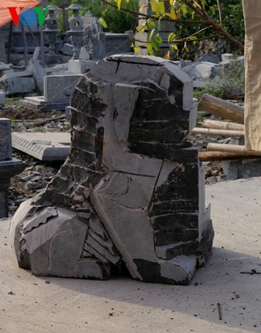 Hầu hết các cơ sở sản xuất đều dừng chế tác sư tử đá “ngoại lai”