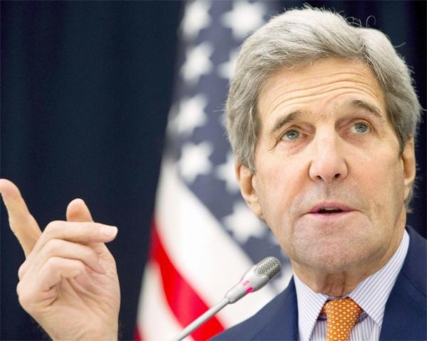 Ngoại trưởng Mỹ công du châu Á để bàn về Biển Đông - 1 Ngoại trưởng Mỹ John Kerry (Ảnh: economictimes.indiatimes.com)