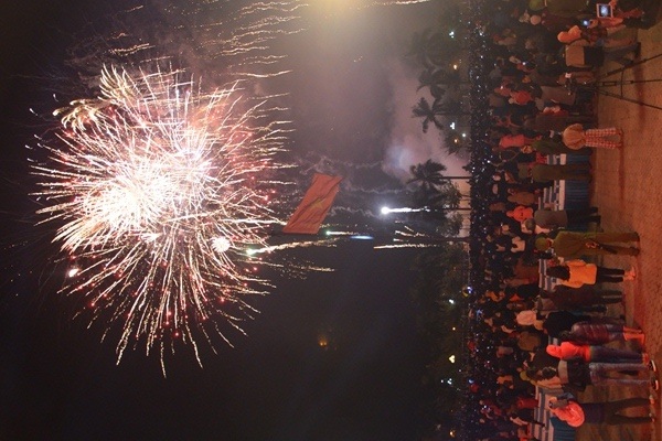 Pháo "nở hoa" trên bầu trời chào năm mới Bính Thân - 29