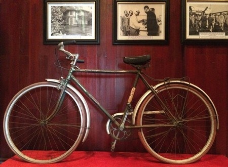 Chiếc xe đạp gắn bó với Thủ tướng Phạm Văn Đồng ngày xưa.