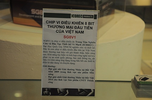 Thiết bị Chip vi điều khiển 8 bit thương mại đầu tiên của Việt Nam mang tầm vóc Quốc tế Thiết bị Chip vi điều khiển 8 bit thương mại đầu tiên của Việt Nam mang tầm vóc Quốc tế