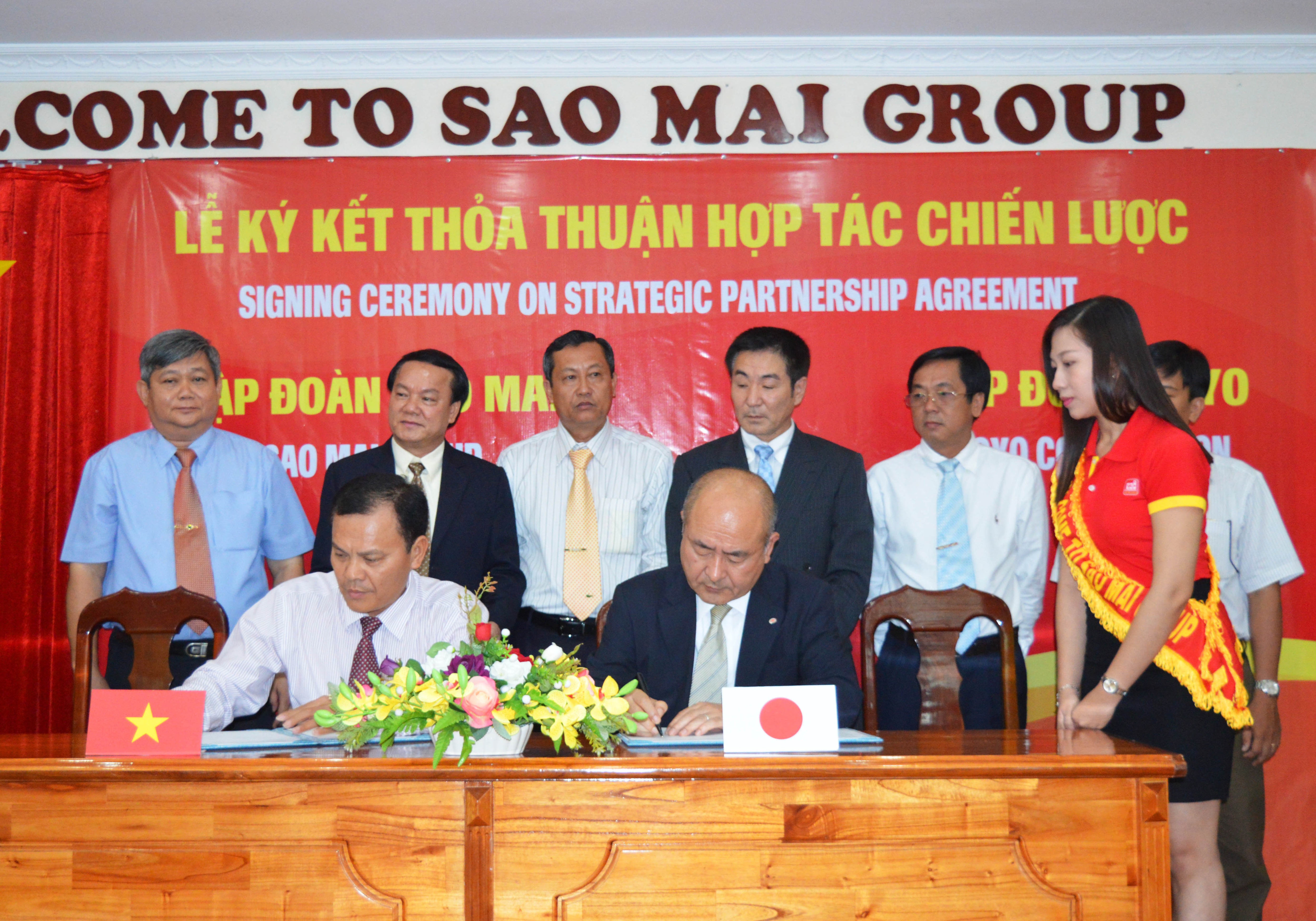 Tập đoàn Sao Mai ký kết thỏa thuận hợp tác với Koyo Corporation - 1 Tập đoàn Sao Mai ký kết thỏa thuận hợp tác với Koyo Corporation - 1