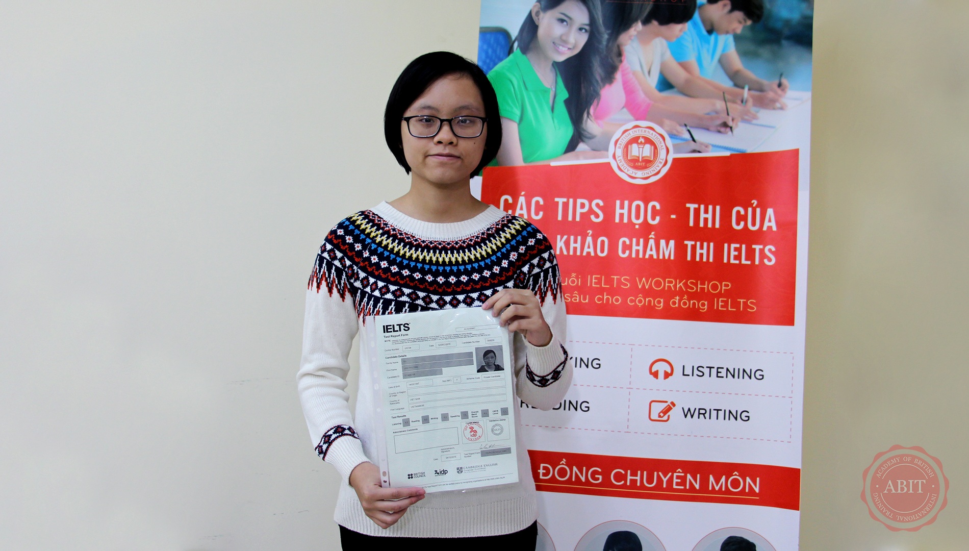 5 hiểu lầm tai hại của các thí sinh thi IELTS - 4 Vũ Lan Phương, thí sinh đạt 8.0 IELTS overall
