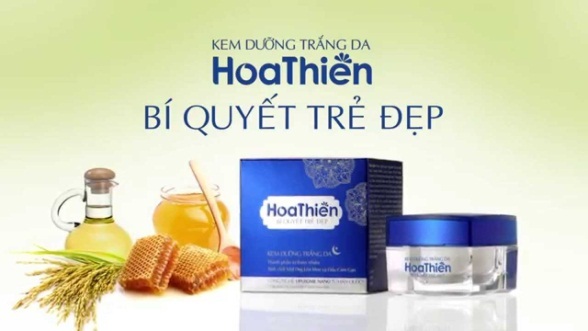 Dầu cám gạo - Bí quyết làm đẹp xưa và nay - 3 Kem dưỡng trắng da Hoa Thiên với chiết xuất từ các thành phần thiên nhiên như dầu cám gạo, mật ong lên men, dầu jojoba…giúp dưỡng trắng, làm mịn và duy trì làn da tươi trẻ