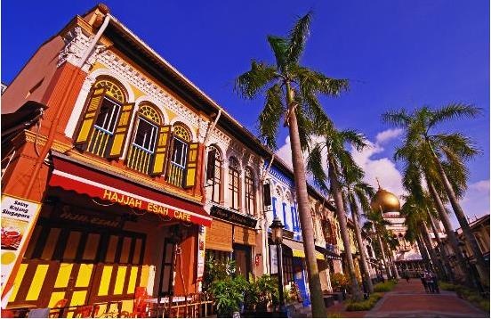4 Khu phố độc đáo tại Singapore (kỳ 1) - 1 Những góc phố ấn tượng với màu sắc sống động ở Kampong Glam