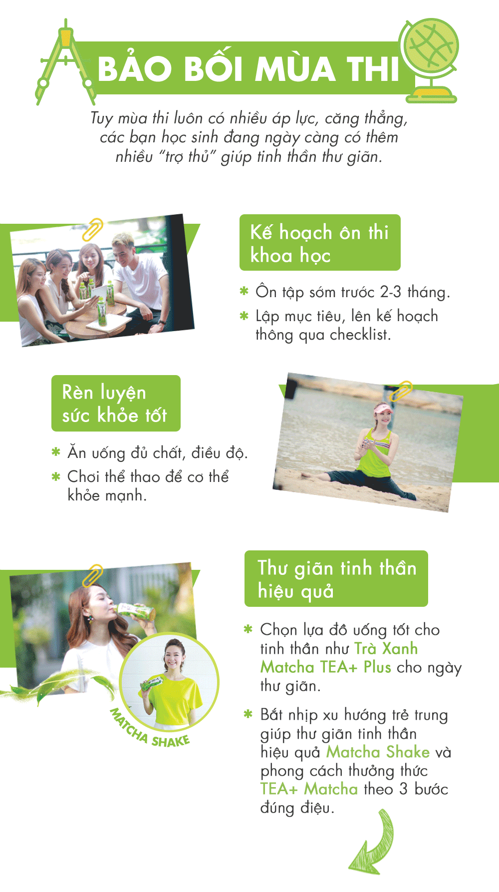Những bí quyết cho mùa thi thêm thư giãn - 3 Những bí quyết cho mùa thi thêm thư giãn - 3