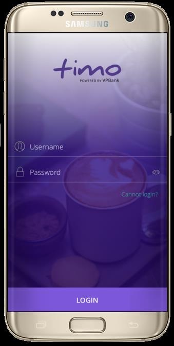 Phương pháp tối ưu hóa tài chính - 3 Hình ảnh bước đăng nhập đầu tiên vào ứng dụng Timo