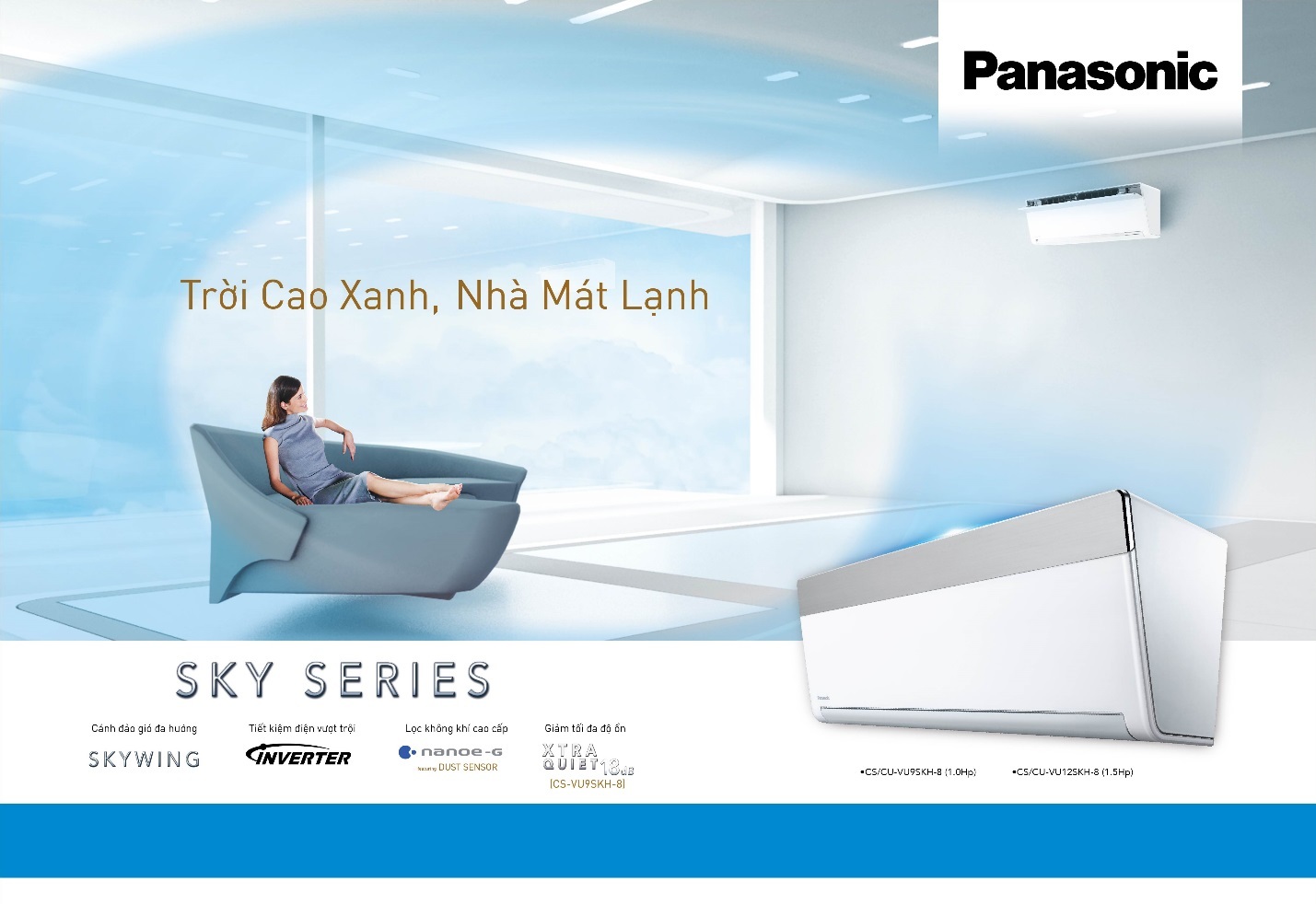 Điều hòa không khí thế hệ mới SKY Series của Panasonic "cất cánh" cùng Vietjet - 5 Điều hòa không khí thế hệ mới SKY Series của Panasonic "cất cánh" cùng Vietjet - 5