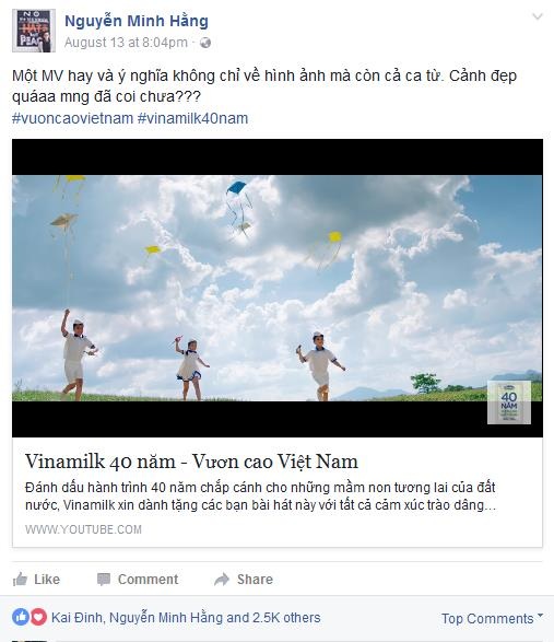 MV "Vươn Cao Việt Nam" lan tỏa niềm tự hào và tình yêu đất nước - 8 MV "Vươn Cao Việt Nam" lan tỏa niềm tự hào và tình yêu đất nước - 8