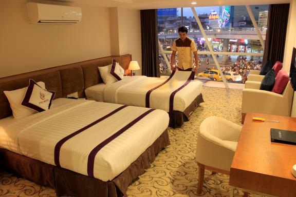 Top 3 khách sạn đạt chuẩn 3 sao tại Hồ Chí Minh - 7 phòng ngủ tiện nghi và sạch sẽ