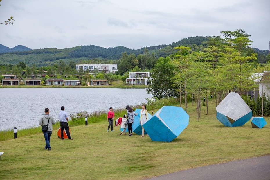 Cận cảnh kiến trúc độc đáo tại Flamingo Đại Lải - 7