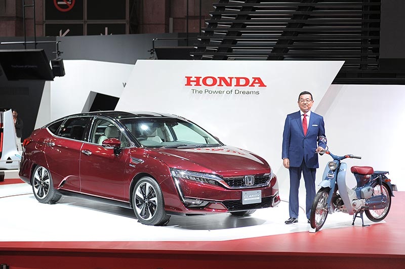 Honda tiến bước dài với xe sử dụng pin nhiên liệu - 1 Honda tiến bước dài với xe sử dụng pin nhiên liệu - 1