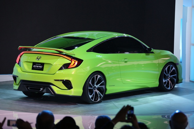 Honda sẽ mang Civic coupé 2016 tới Mỹ đầu tiên - 5 Honda sẽ mang Civic coupé 2016 tới Mỹ đầu tiên - 5