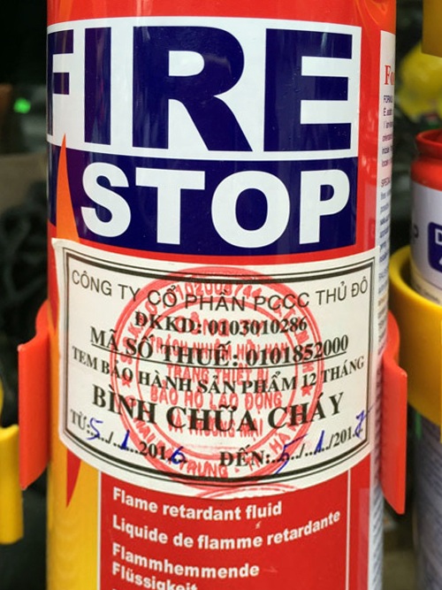 Bình chữa cháy trong ôtô: Đặt đâu để không bị nổ? - 1 Bình chữa cháy trong ôtô: Đặt đâu để không bị nổ? - 1
