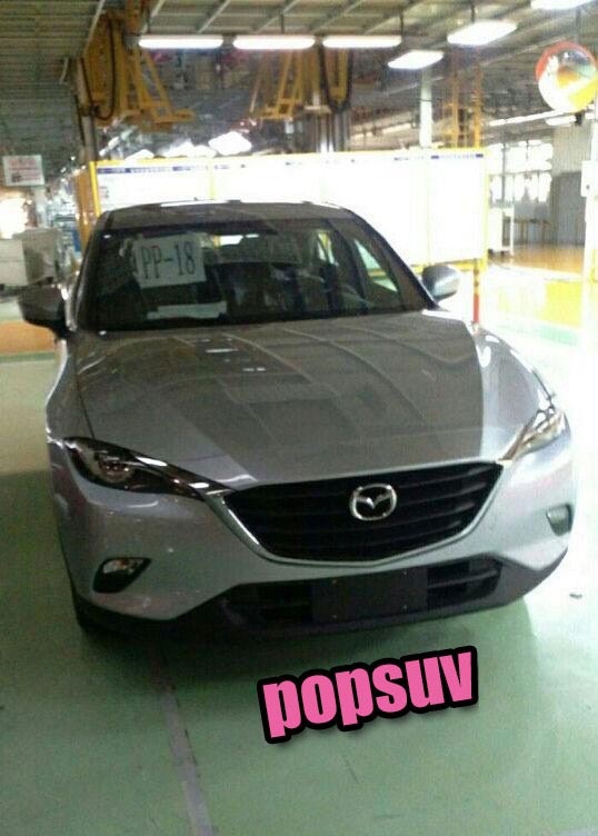 Hình ảnh chụp trộm mẫu Mazda Koeru tại Trung Quốc