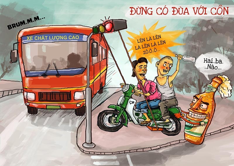 “Đã có cồn, đừng dồn chân ga” - 2 “Đã có cồn, đừng dồn chân ga” - 2