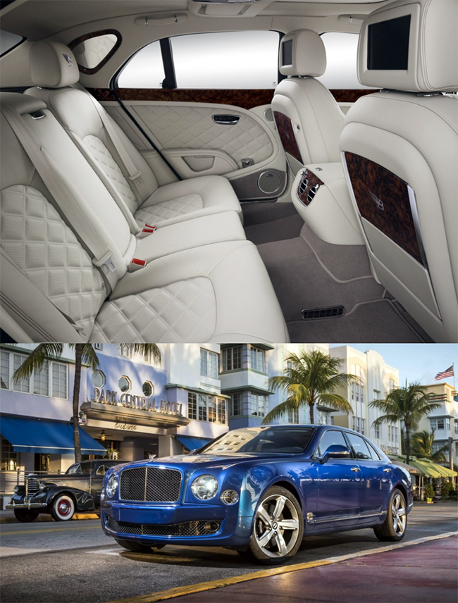 Nội thất nào cho xe của “ông chủ”? - 4 Bentely Mulsanne