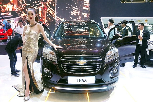 Chevrolet Trax có phiên bản nâng cấp cho năm 2017 - 5
Chevrolet Trax từng xuất hiện tại Việt Nam trong triển lãm Vietnam Motor Show 2015