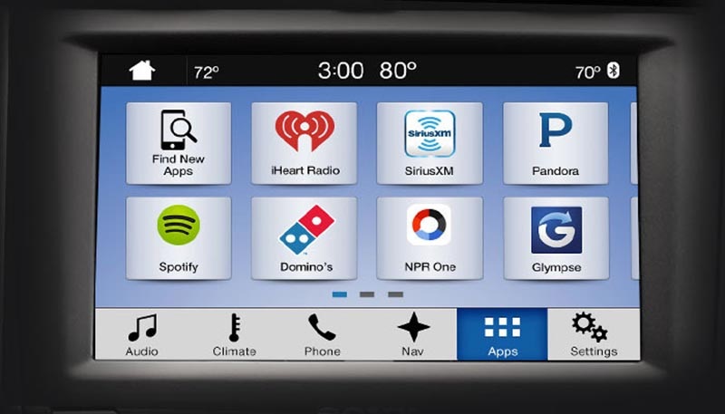 Ford SYNC 3 sẽ mạnh mẽ hơn, hiểu biết ngữ âm tốt hơn - 3 Các App dành cho các hệ điều hành khác nhau được tích hợp sử dụng đồng bộ trên SYNC 3