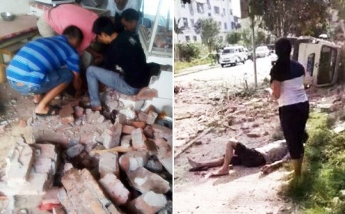 Trung Quốc bắt nghi phạm trong 17 vụ nổ bom liên tiếp - 4
Hơn 50 người đã bị thương sau các vụ nổ (Ảnh: SCMP)