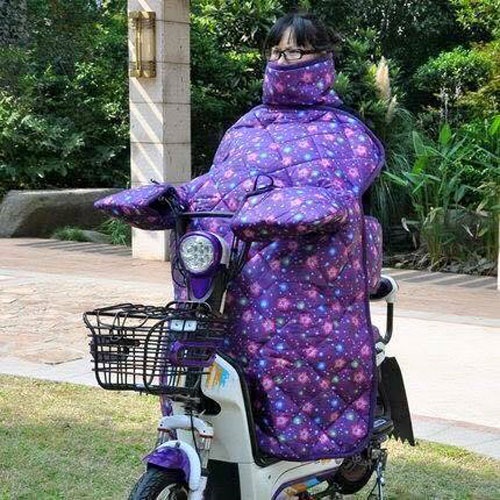 Kì dị kiểu áo chống rét... kiểu "chăn bông ra phố"? - 1
Kiểu áo mới có thiết kế khá lạ mắt