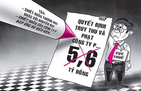 Cục thuế thua kiện vụ truy thu thuế 5,6 tỉ đồng - 1 Cục thuế thua kiện vụ truy thu thuế 5,6 tỉ đồng - 1
