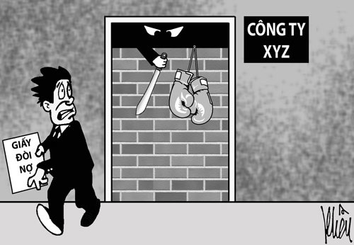 Đi đòi nợ cùng ngân hàng - 1
Minh họa: Khều