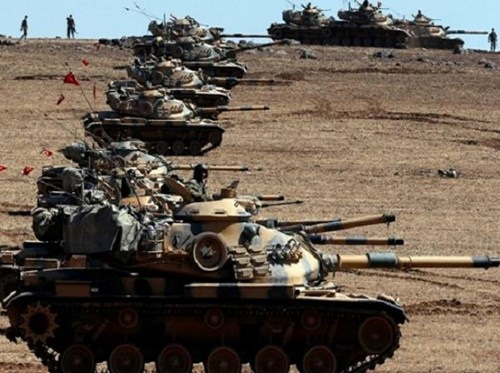 Thổ Nhĩ Kỳ dựng tường bê tông dọc biên giới Syria để làm gì? - 1 Thổ Nhĩ Kỳ dựng tường bê tông dọc biên giới Syria để làm gì? - 1