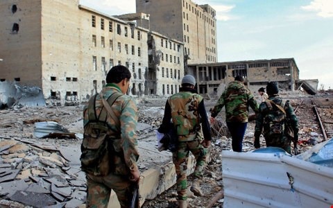 Quân đội Syria “chặt đứt” tuyến đường sang Thổ Nhĩ Kỳ của IS - 1 Quân đội Syria “chặt đứt” tuyến đường sang Thổ Nhĩ Kỳ của IS - 1