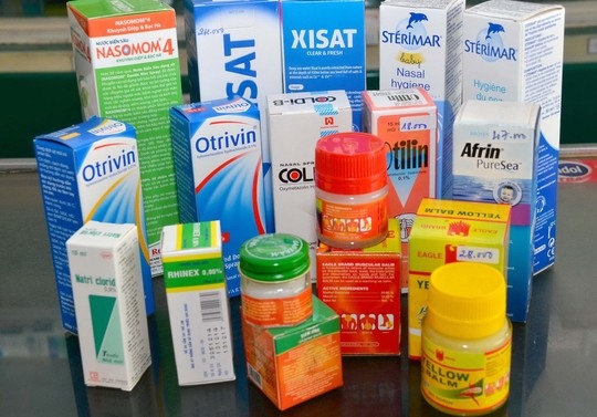Thuốc trị nghẹt mũi: Cẩn thận khi dùng - 1 Một số thuốc và dầu thông thường được sử dụng khi bị nghẹt mũiẢnh: Tấn Thạnh