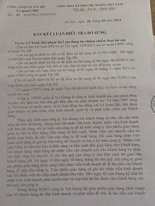 “Tránh bỏ lọt tội phạm vụ chiếm đoạt tài sản công an kết luận có, viện kiểm sát bảo không” - 1 “Tránh bỏ lọt tội phạm vụ chiếm đoạt tài sản công an kết luận có, viện kiểm sát bảo không” - 1