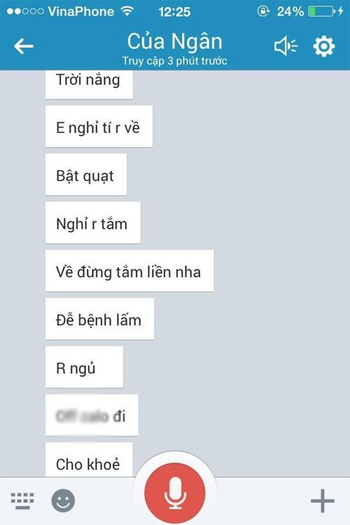 Ghen tị với tình yêu ngọt ngào của cô nàng nặng 100kg - 2
Hằng ngày cô luôn nhận được những tin nhắn quan tâm ngọt ngào của người yêu