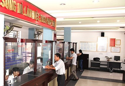 Mô hình Một cửa liên thông ở thành phố Ninh Bình. (Ảnh minh họa: website Ninh Bình)