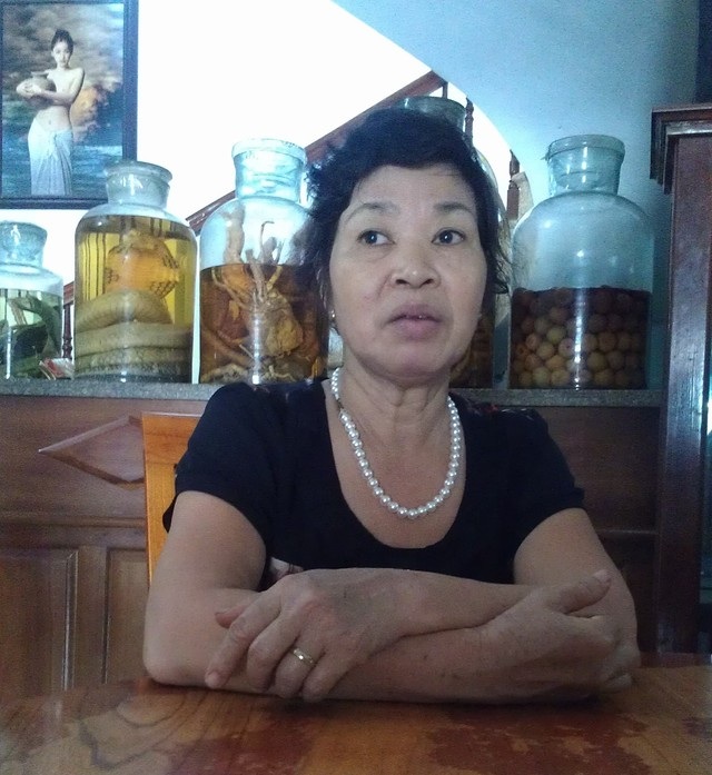 “Thần dược” tai biến, dùng 1 lần, phòng cả đời? - 2 Bà Chu Thị Lê đang kể về bài thuốc “dùng một lần duy nhất” phòng bệnh tai biến mạch máu não.