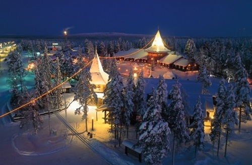 Thăm quê hương ông già Noel - vùng đất của những điều kỳ diệu - 3
Làng ông già Noel ở Lapland (Ảnh: Laundelles)