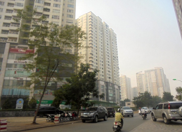 Ám ảnh Trung Hòa - Nhân Chính: Ra đường là "chết khiếp" - 5 Các chung cư mới đi vào hoạt động (Ảnh:Tuấn Linh)